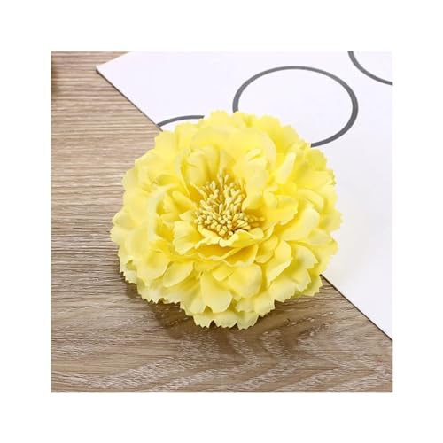 Brosche Peony Flower Corsage, Brooch woman Hair Decorations Brooch wedding party Hair Clip Bridal Wedding Brosche Vintage (Color : 06)