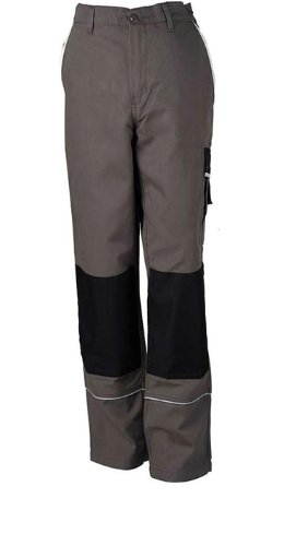 TMG Arbeitshose Bundhose Canvas 320g/m² (66, grau)