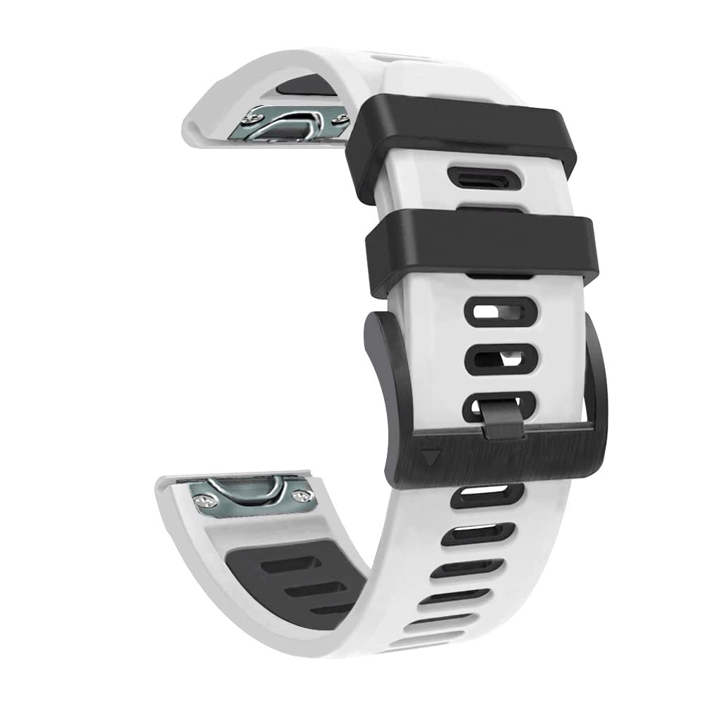 NEYENS QuickFit 26 22 mm Smart-Armbänder für Garmin Fenix 6 6X Pro 5 5X Plus 7 7X VERTIX 2 MK2 Silikonband Descent MK2i Smart-Armbänder, For Vertix 2, Achat