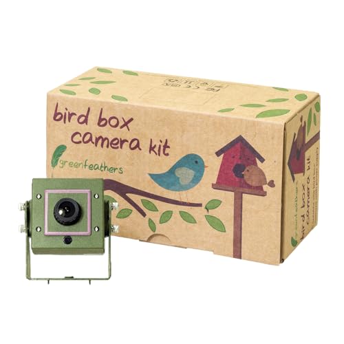 Green Feathers 1080p HD PoE Vogel Box Kamera mit mobilem Zugriff - Power-over-Ethernet, kein Netzteil