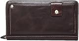 VSULZVNU Geldbörsen Herren Geldbörse Clutch Männlich Leder Herren Clutch Bag Geldbörse für Männer Kartenhalter Geldtasche Geldbeutel Lang