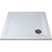 Breuer Duschwanne Noa Flat Line Design 100 x 100 x 4,2 , weiß