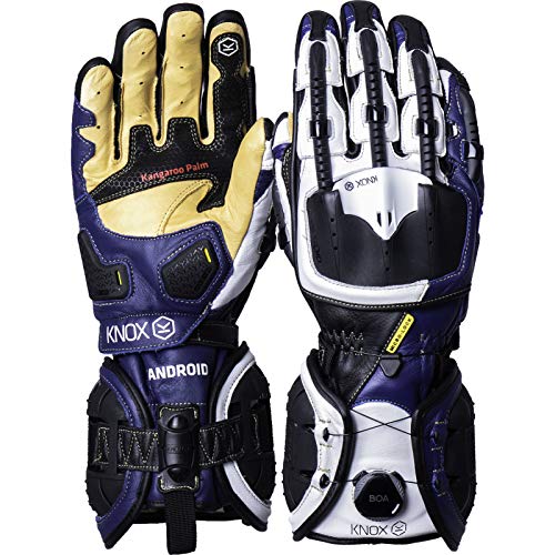 KNOX HANDROID MK IV MOTORRADHANDSCHUHE BLAU 3XL