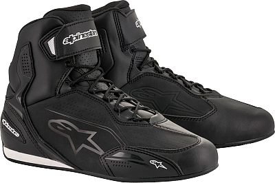 Alpinestars Faster-3 Motorradschuhe Schwarz 10.5 (43.5)