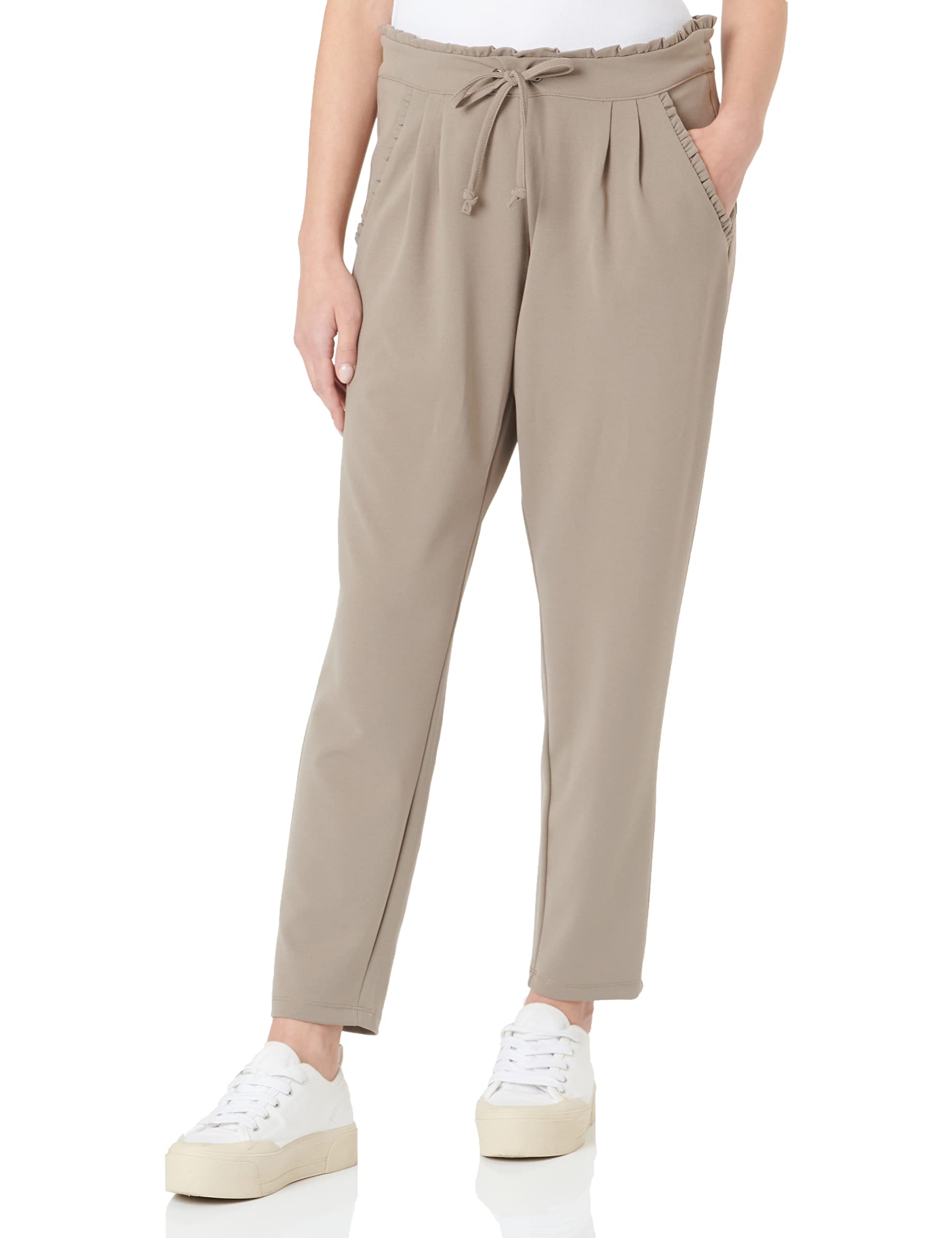 JDY Women's JDYCATIA New Ancle Pant JRS NOOS Hose, Driftwood, S/32