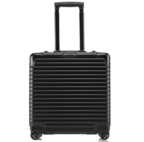 RUVOO Koffer Trolley Reisekoffer Untersitzgepäck Mit Spinnerrädern Leichter Hartschalen-Untersitz Für Flugzeuge Koffer Gepäck Rollkoffer (Color : B, Size : 18 inch)