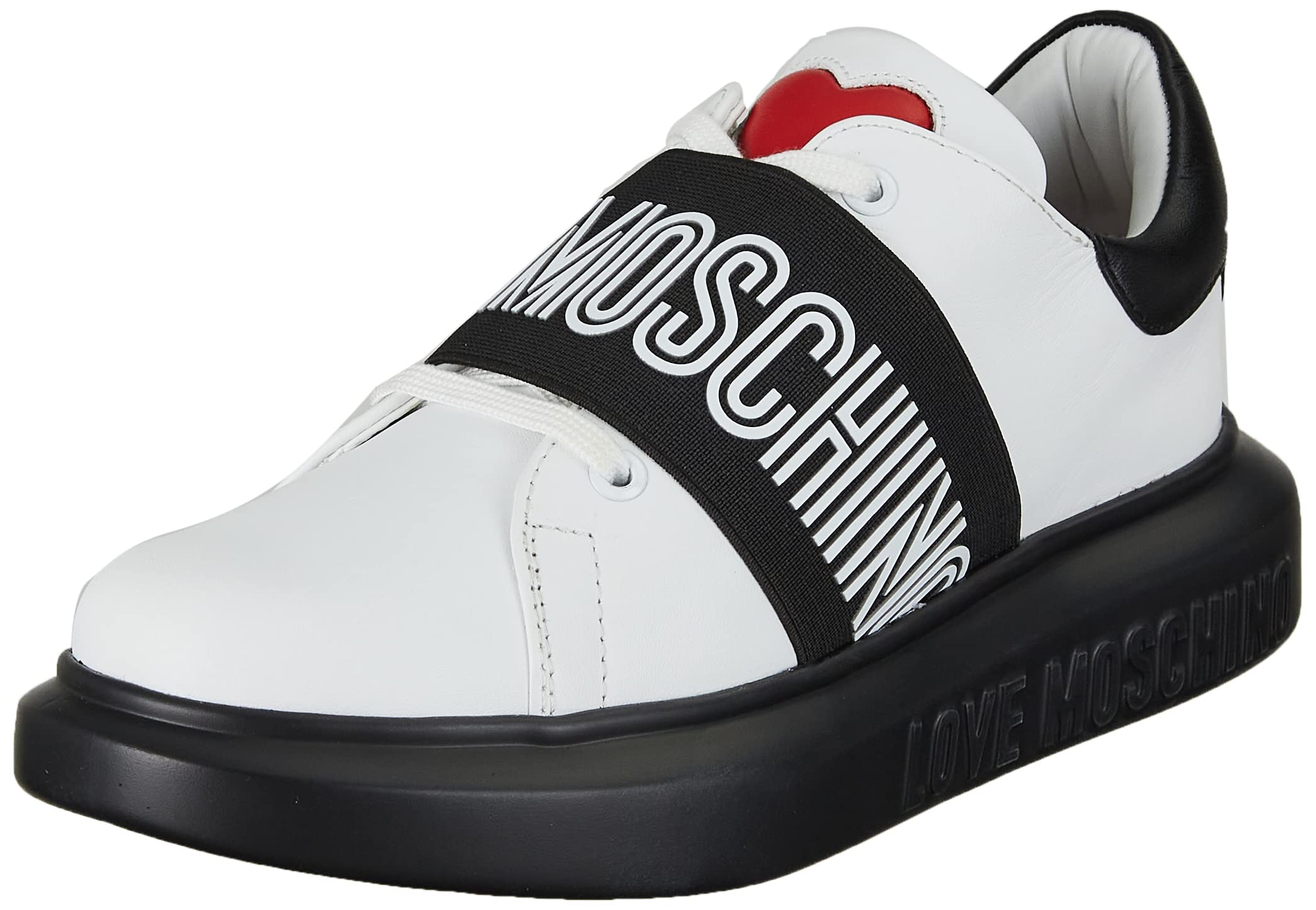 Love Moschino Damen Sneaker white 36 EU