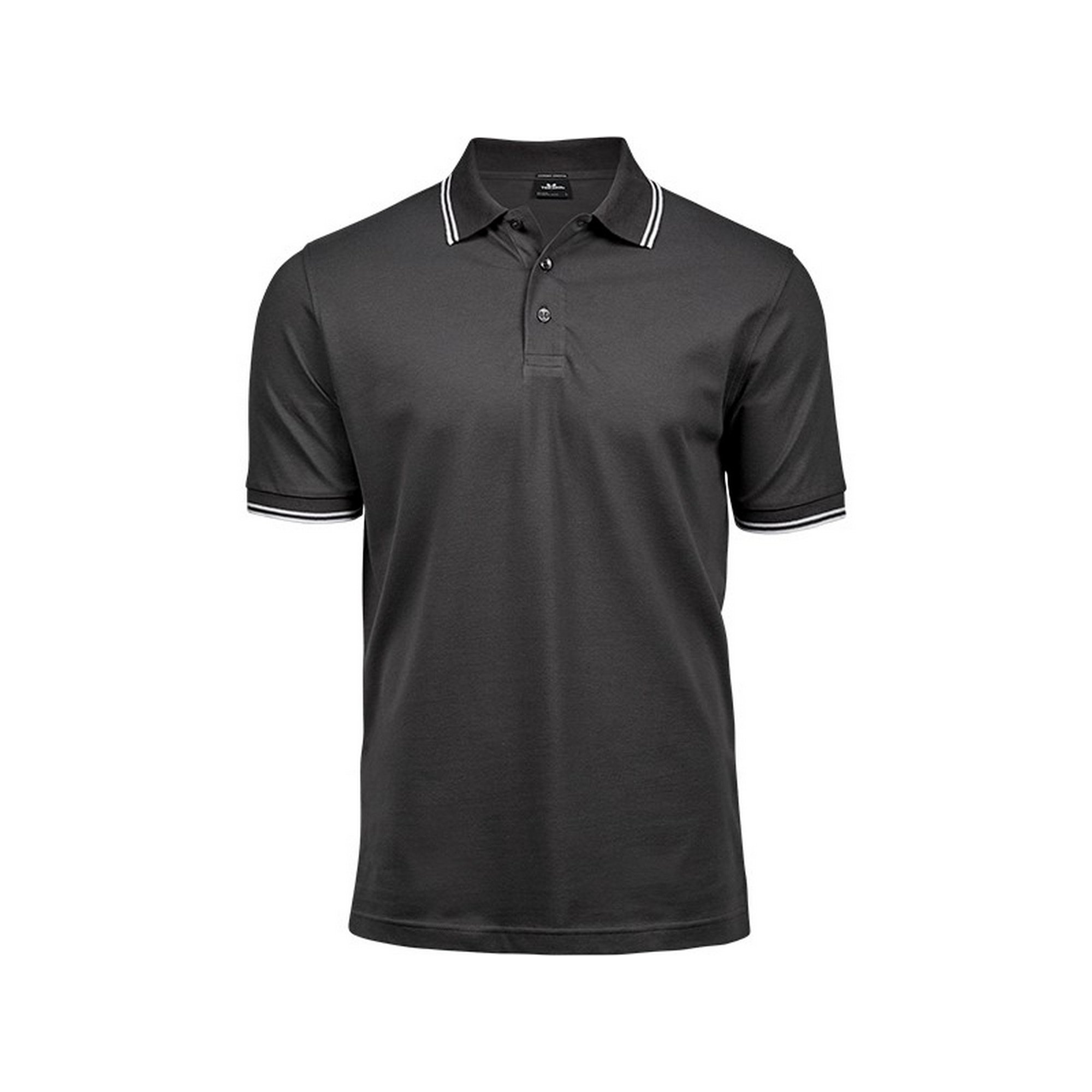 Herren Luxury Stripe Stretch Polo