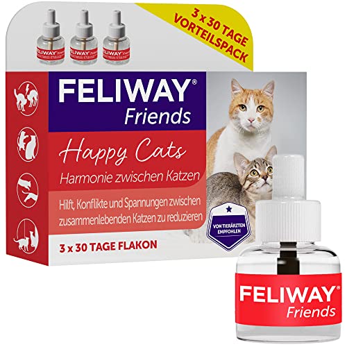 FELIWAY FRIENDS Vorteilspack 3x30 Tage Nachfüllflakon