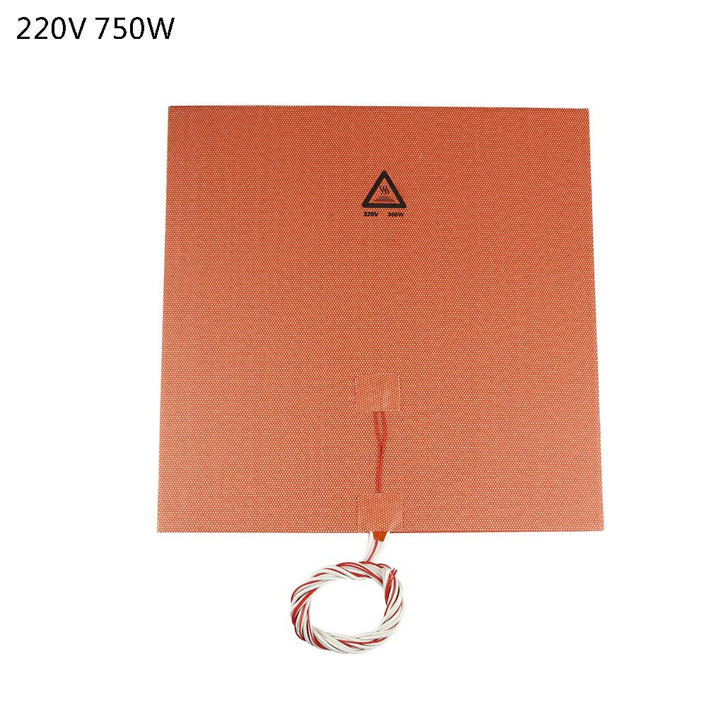 WELLDOER Hot Bed Thermal Pad 300x300mm 220V 750W Importiert Hotbed Build Plate Pad Zubehör