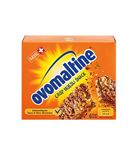 Ovomaltine Crisp Müsli Snack, 3x 150g ( 18x25g)