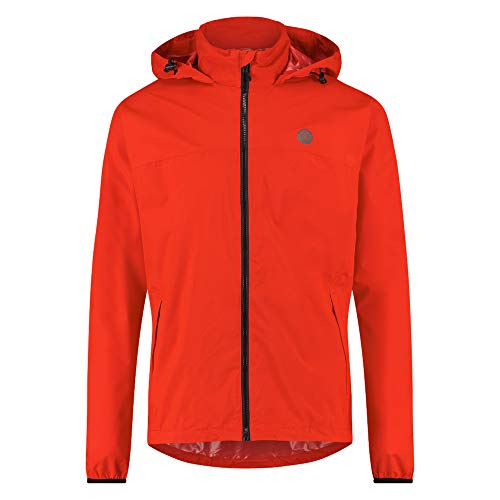 AGU GO Regenjacke Essential Unisex - Rot - XL