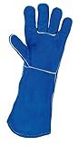 KS Tools 985.7040 Schweißer-Lederhandschuhe lang, XL