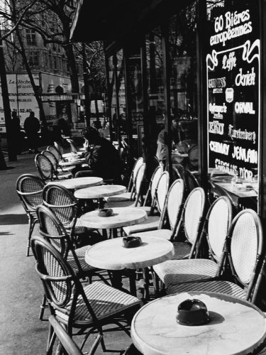 Joseph Squillante "Parisian CafÃ©, 60 x 80 cm, Leinwanddruck