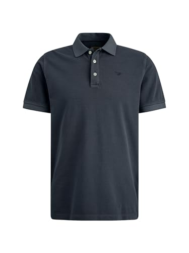 PME Legend HerrenShort Sleeve Polo Pique Blau XL