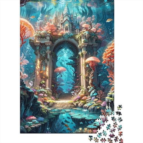 500 Teile für Erwachsene, schwierige Puzzles, Fantastische Landschaft, schwierige, anspruchsvolle Puzzles, Familienspiele, Weihnachts- und Geburtstagsgeschenke 20,47x14,96 Zoll