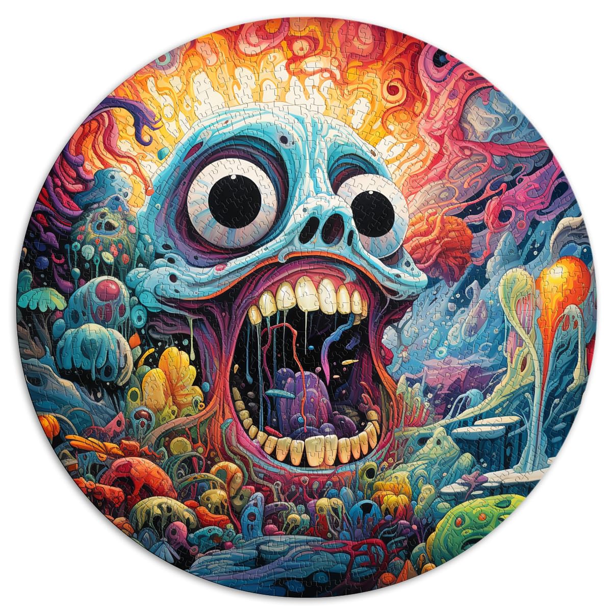 Puzzles Geschenke Spielzeug exotische Monster Puzzle für Erwachsene 1000 Teile 67,5x67,5cm Spielspielzeug für Familienpuzzles Geschenk Familienspaß Puzzle von