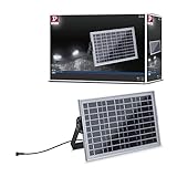 Paulmann 94552 Park + Light Außenleuchte Einspeisung Solarmodul IP65 max. 10 W Solar Charger Silber Zubehör Garagenlicht