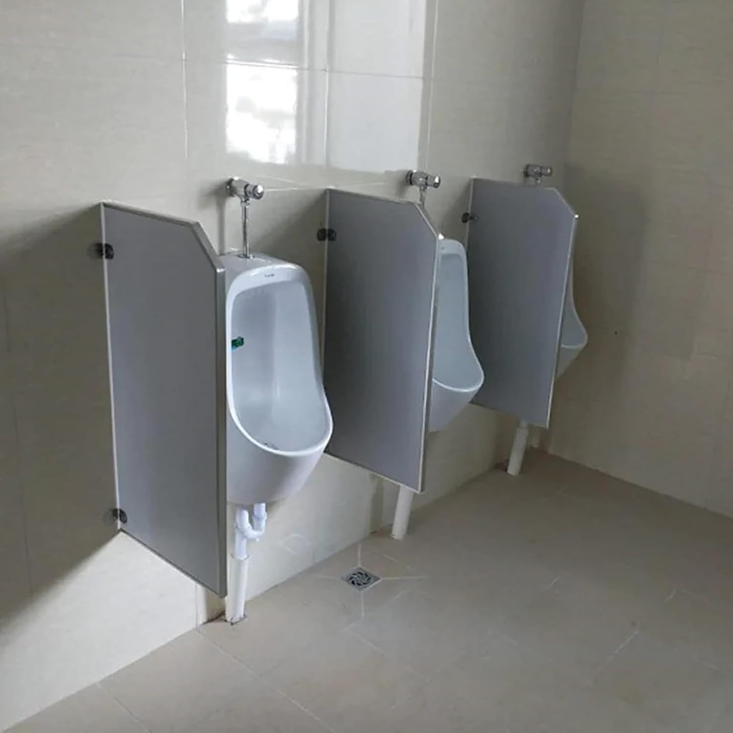 Urinal-Sichtschutz-Trennwand, Wand-Urinal-Trennwand, Toiletten-Trennwand, geeignet für Schulen und öffentliche Plätze