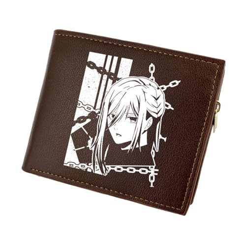 Blue Lo-ck Geldbeutel Anime Mittelgroß, Cartoon-Münztasche Geldbeutel Klein, PU Leder Geldbörse Kreditkartenhalter, für Anime-Fan-Geschenke Jungen und Mädchen(Color:Multicolor 4)