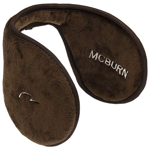 McBurn Earband Basic Ohrenwärmer Damen/Herren - ohrenwärmend Ohrenband Herren Herbst-Winter - One Size braun