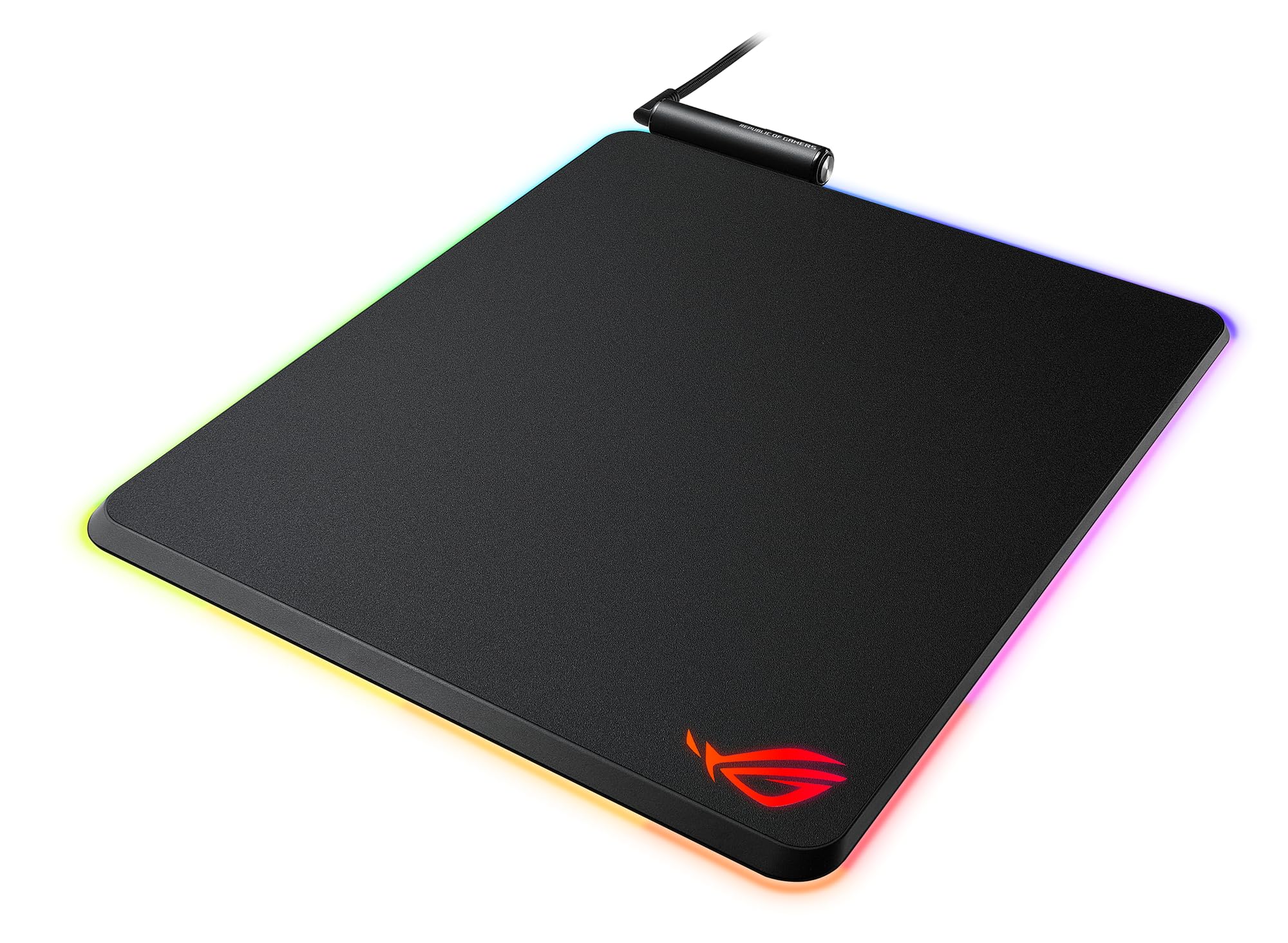 ASUS ROG Balteus RGB Gaming-Mauspad (Aura Sync, USB-Passthrough, rutschfest)