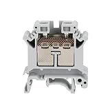 5 Stücke UK25N UK25 Universal Schraube Durchführung Anschluss Streifen Stecker Draht Elektrische Stecker Din-schiene Terminal Block UK 25