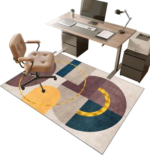 Strapazierfähige Bürostuhlmatten für Teppich- und Hartholzböden, 150 x 180 cm, Teppichschutz-Stuhlmatte für Zuhause und Büro – Gaming-Stuhlmatte, Bodenmatte, rutschfest – rollender Stuhl gle