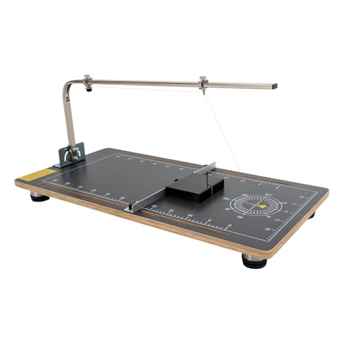 30W Heißdrahtschneider 20cm Schnitthöhe Schaumstoffschneider 50-300℃ Regelbare Temperatur SchneidemaschineGeeignet zum Schneiden von Schaumstoff Schwamm Niedriger Dichte KT-Platten usw