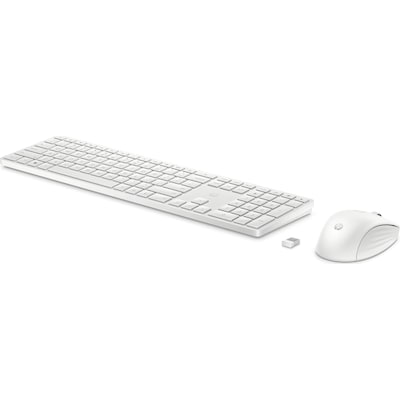 HP 650 Wireless-Tastatur und -Maus weiß