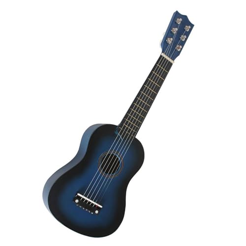 21 Zoll Lindenholz Ukulele 6 Saiten Akustikgitarre Saiten Musikinstrumente Mini Gitarre Für Anfänger Ukulele Einsteiger Kit (Color : D)