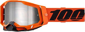 100 Percent Racecraft 2 Neon Orange, Crossbrille verspiegelt