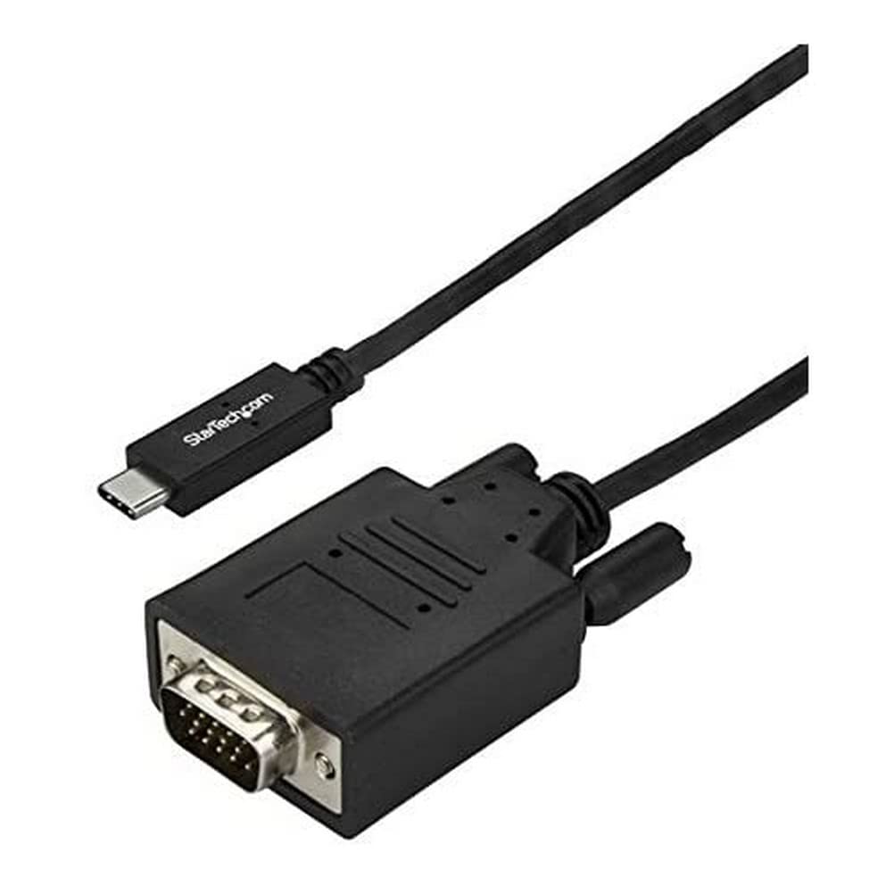 StarTech.com USB-C auf VGA Kabel 3m - USB Typ C zu VGA - 1920 x 1200 - Schwarz