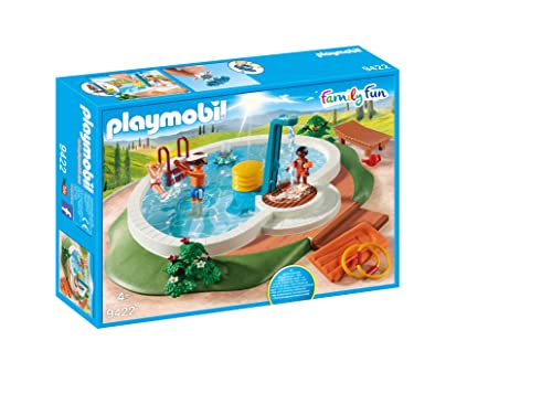 Playmobil Konstruktions-Spielset "Swimmingpool (9422) Family Fun"