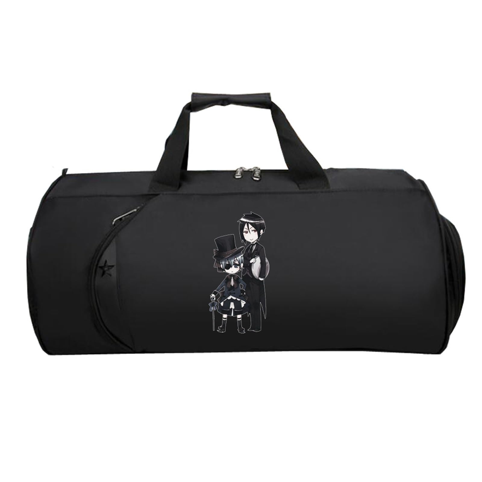 Bl-ack Bu.tler HandgepäCk Tasche, Reisetasche Tasche für Flugzeug Unter Sitzplatz, Weekender Tasche Herren Damen Flugzeug(Black 7)