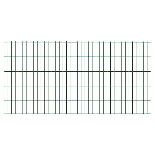 TETZNER&JENTZSCH Basic Doppelstabmatte GRÜN 200 x 100 cm, 6005, Stäbe 6/5/6, MW 50/200 mm