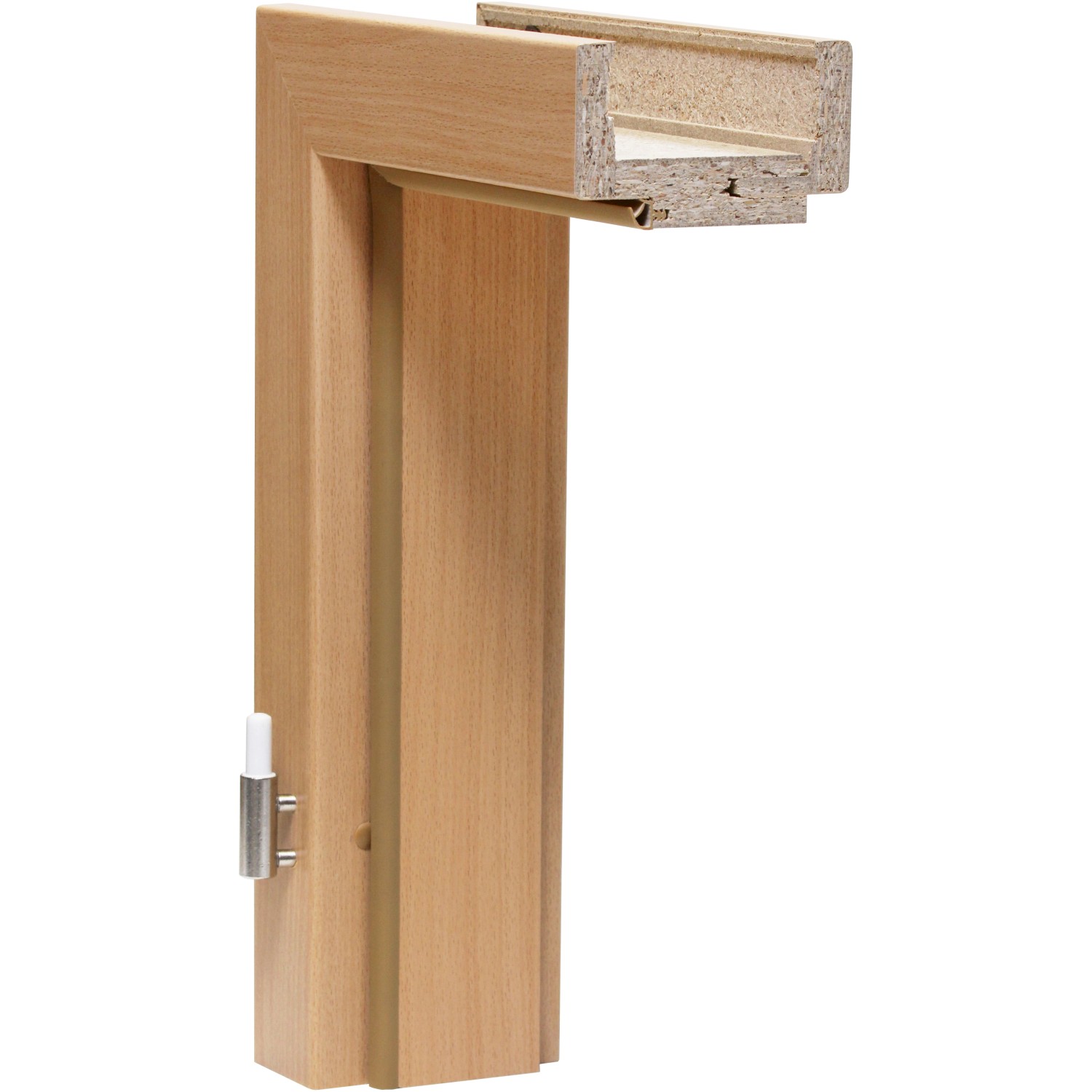 Zarge Dekor Buche Holznachb. (GA77) 61 x 198,5 x 12,5 cm Anschlag L/R FSC®