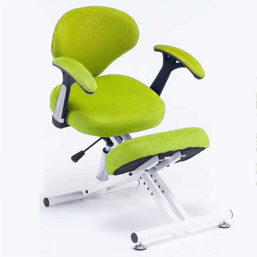 BFVAKBKYT Home Office Ergonomischer Schreibtischstuhl, Kann Nacken- und Rückenschmerzen lindern, geeignet for Büro, Meditation und Sport(Yellow)