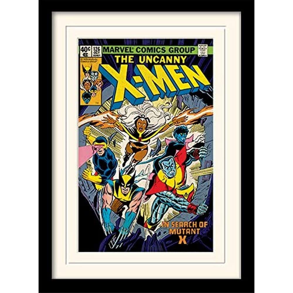 Pyramid International X-Men (Mutant X) 30x40 cm montiert und gerahmt, Mounted 250GSM PAPERWRAP MDF, Mehrfarbig, 44 x 33 x 4 cm