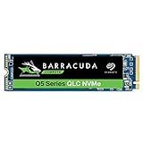 Seagate BarraCuda Q5, interne SSD 500 GB, M.2 NVMe-PCIe Gen3×4, 3D-QLC, PC, Notebook & Mac, inkl. 1 Jahr Rescue Service, Modellnr.: ZP500CV3A001