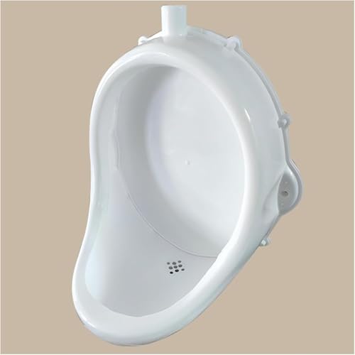 Wasserloses Urinal mit Schlauch, an der Wand montierte Kunststoff-Urinale, gewerbliche Urinale, hocheffizientes Universal-Urinal mit Auswaschung, temporäres Urinal mit Urinumlenker für Außen