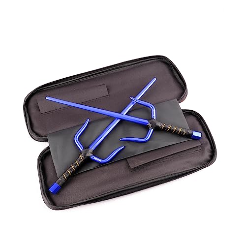 Superdo Martial Arts Sai, Aluminium, achteckig, 38,1 cm, Blau