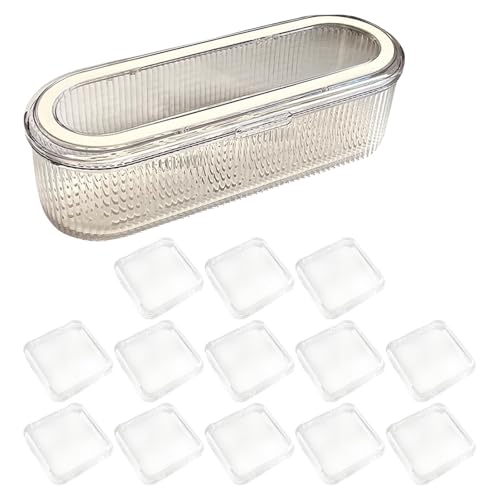 Zdprkqzvz Robuste Acryl Schmuckaufbewahrungsbox Mit Transparentem Deckel 13 Fächer Armbandhalter Wohnaccessoire Für Die Tägliche Organisation