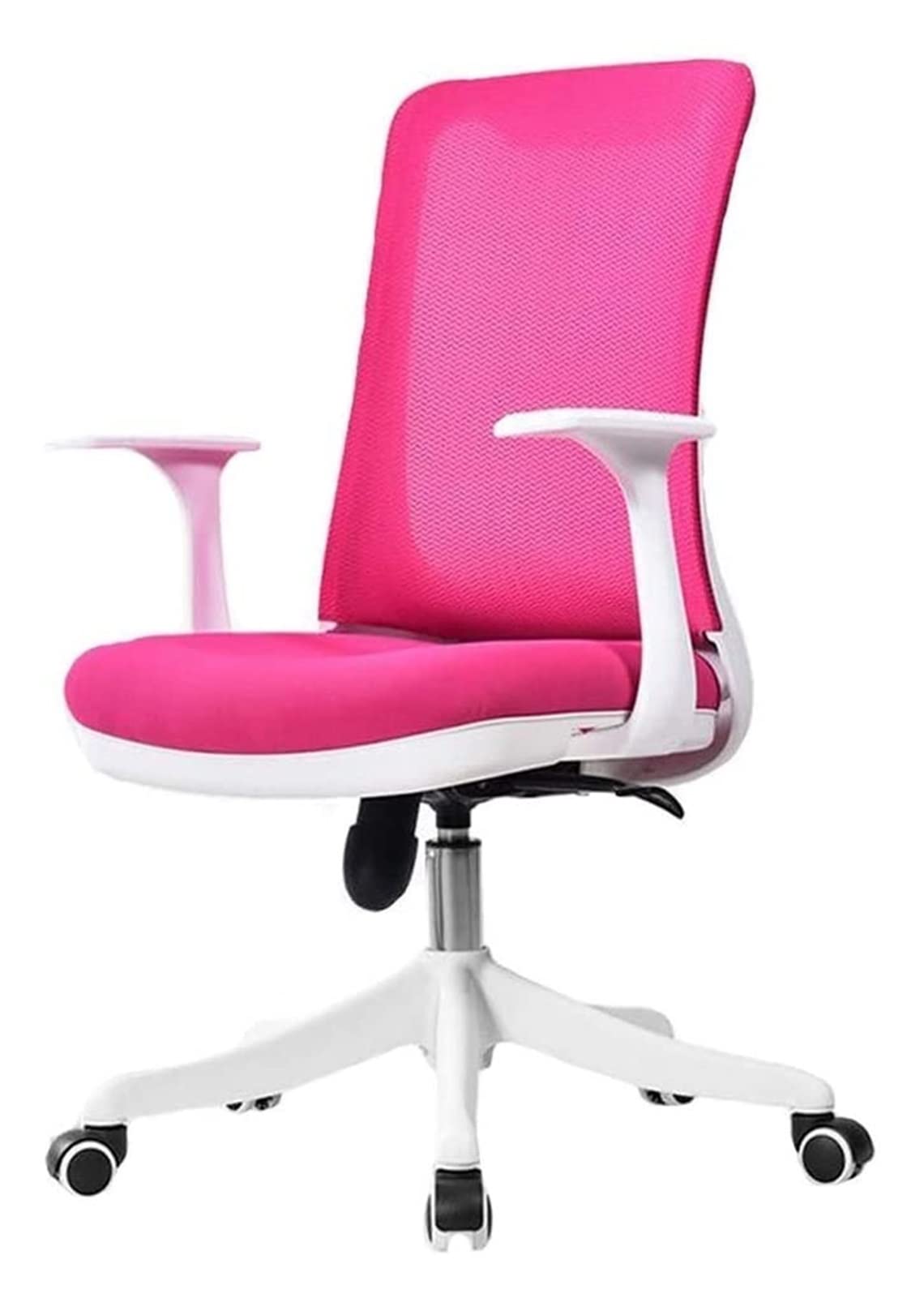 TBSZCM Bürostuhl Schreibtischstuhl Computerstuhl Home Boss Stuhl Armlehne Sitz Ergonomischer Stuhl Bürostuhl Rückenlehne Spielstuhl Arbeitsstuhl (Farbe: Blau) Vollmond (Pink) interessant Run forward