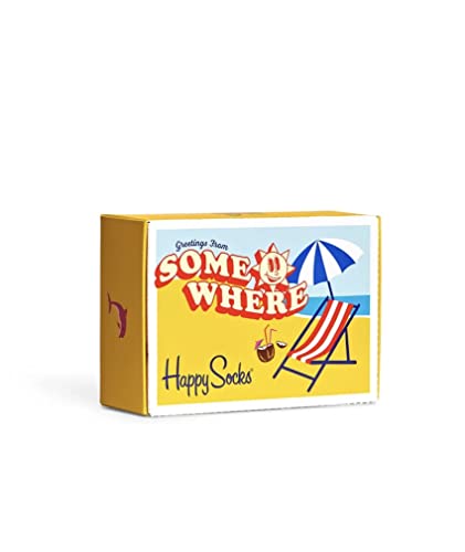 Happy Socks 2-PACK WISH YOU WERE HERE SOCKS GIFT SET 41-46