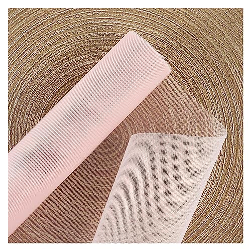 Blumenstrauß-Wickelpapier 50 cm x 5 Yard Blumenverpackungspapier, Netz, Geschenkverpackung, Netzgarn, Blumenverpackung, weicher Tüll, Blumenstrauß, Blumenverpackungsrolle Blumenstrauß Papier (Color :