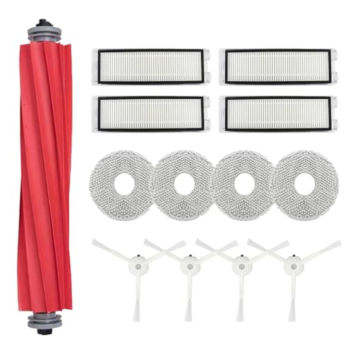 Staubsauger-Bürstenrolle, Staubsauger-Seitenbürsten, Staubsaugerzubehör-Set, Staubsaugerfilter für P10-Modellzubehör, Hauptseitenbürste