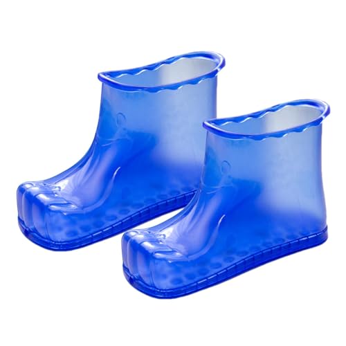 Fußbadestiefel - Foot Soaker Spa | Wasserdichte, Rutschfeste PVC-Fußbadeschuhe | Fußbad-Einweichschuhe, Tragbarer Haushalts-Fußeinweicher, Hitzebeständige Fußeinweichschuhe Zur Fußentspannung