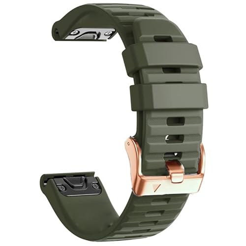 NEYENS 20 mm Armband für Garmin Fenix 7S 6S 5S Smart Watch Armband Fenix 6S Pro 5S Plus Silikon Schnellverschluss Ersatzarmband, For Fenix 6S, Achat