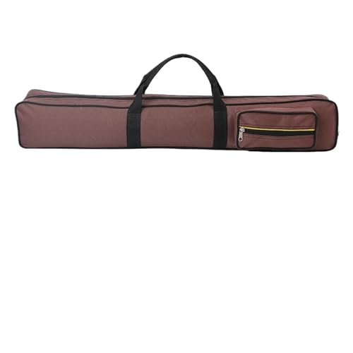 AMEEDA Billard Queue Tasche Pool Queue Fall Tragbare Griff Billard Sticks Tragetasche Container Billard Stick Lagerung Tasche Billard Zubehör(Coffee)